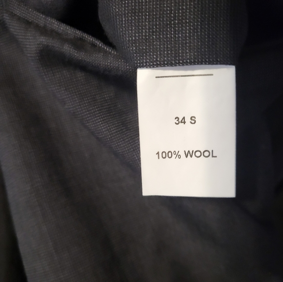 Jos A. Bank Charcoal Dress Pants - 34S - AB0403 - Picture 4 of 4